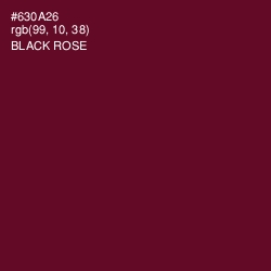 #630A26 - Black Rose Color Image